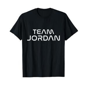 Cool Team Jordan First Name Show Support Be On Team Jordan T-Shirt